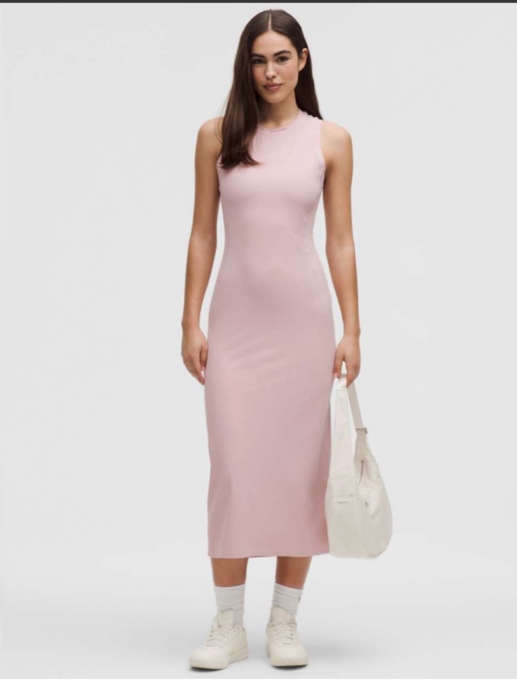 Lululemon All Aligned Midi Dress - Pink Haze